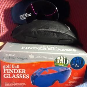 Golf ball finder glasses